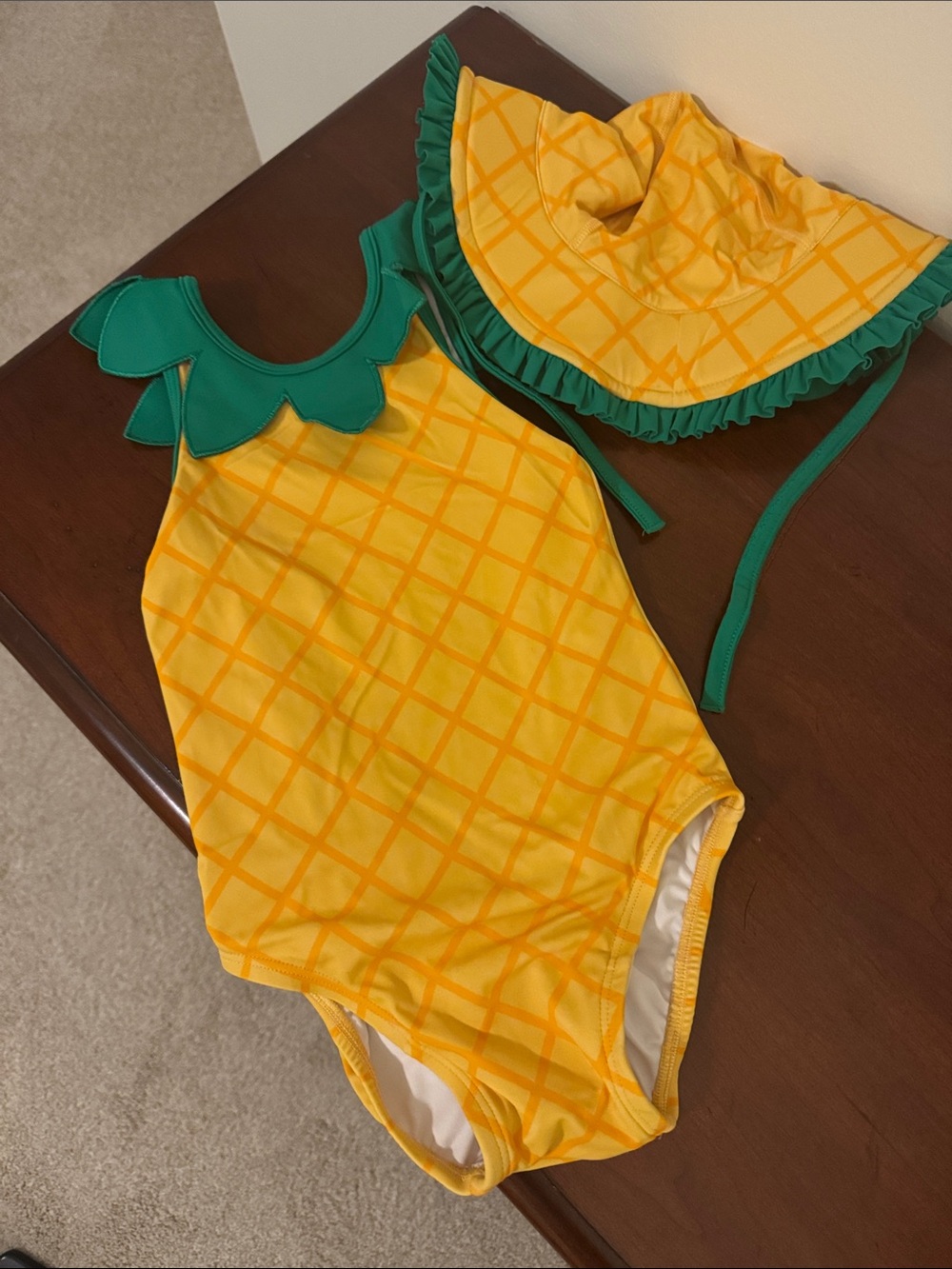 Hanna Andersson Pineapple Swim Set 🍍